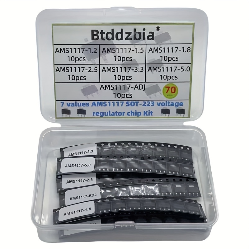 Ams1117 Module - 70pcs 키트 전압 조정기 키트 AMS1117