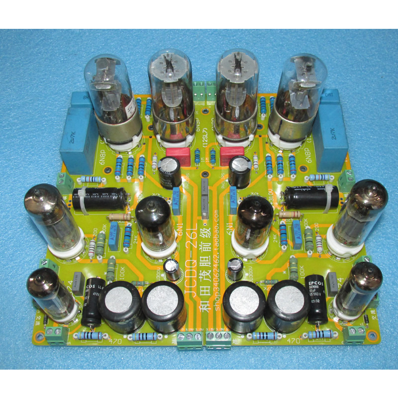 Proto Board - Hetian Mao 6N8P+6N9P 버전의 담즙 전회로