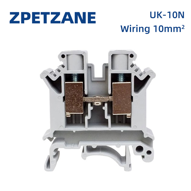 Screw Terminal Block - UK-10N 범용 터미널 블록, 레일 장착