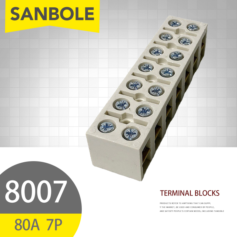 Screw Terminal Block - 고정 타입 베이스 연결 단자, 나사