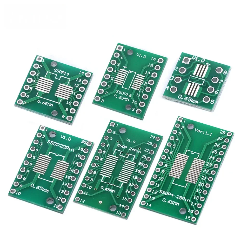 Pcb Prototyping Board - 10PCS SOP8-TSSOP28 어댑터 소켓 세트 0.65mm/1.27mm