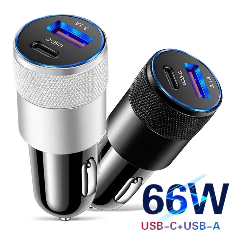 Usb C Cable - 66W USB 차량용 충전기, Type-C 고속