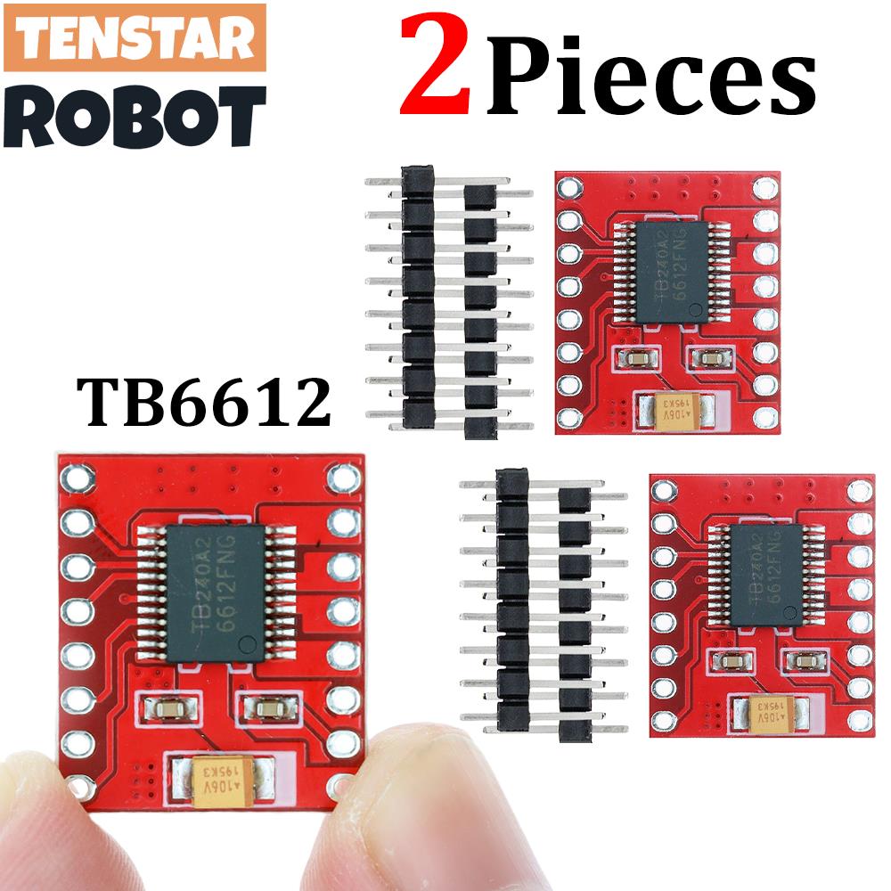 Breadboard 400 Point - TENSTAR 2개 TB6612 듀얼 모터 드라이버