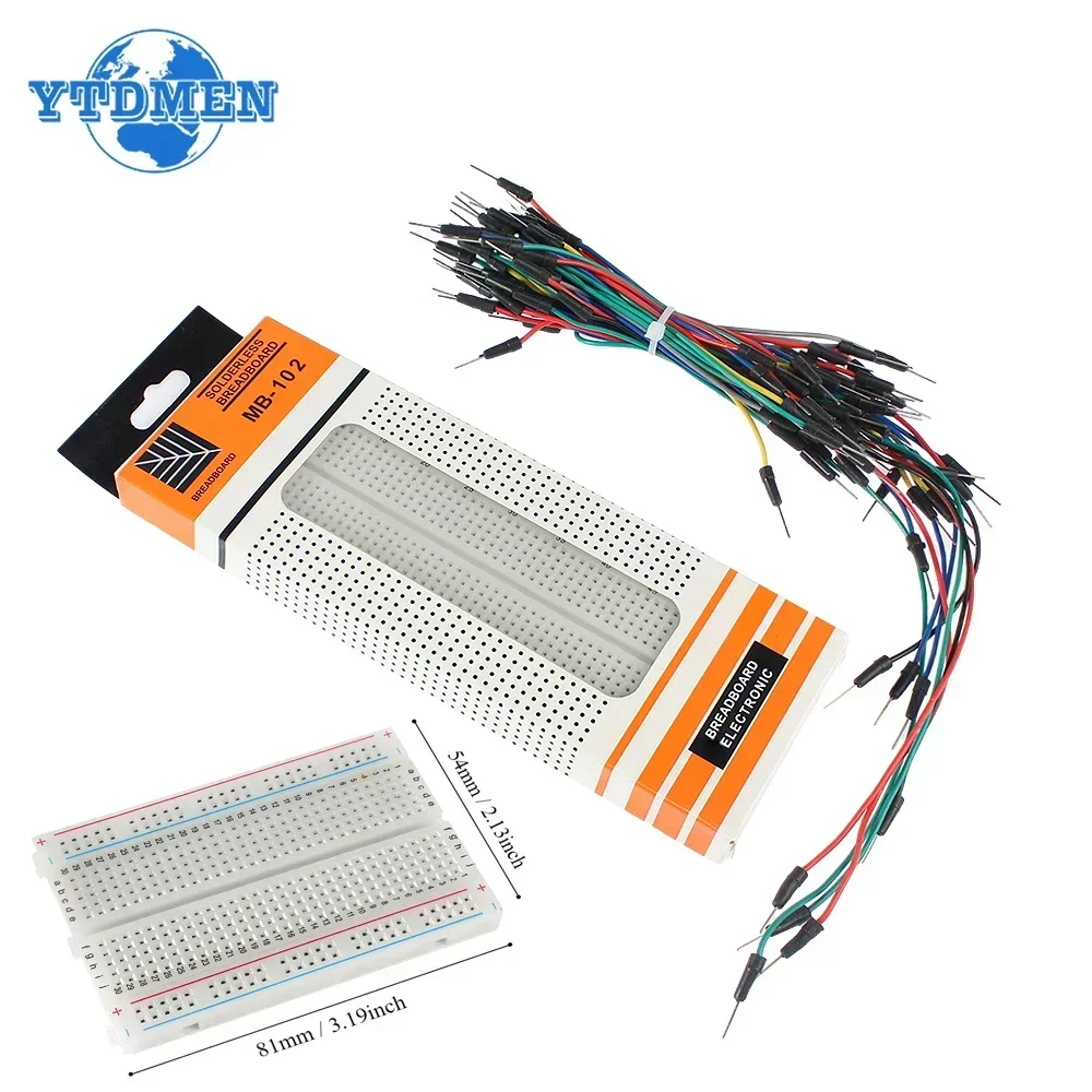 Breadboard 400 Point - MB-102 브레드보드 400 830 포인트 솔더리스