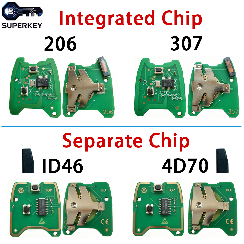 4D70 / ID46 칩 PCB 433Mhz 시트로엥  - Proto Board 리뷰 및 가격