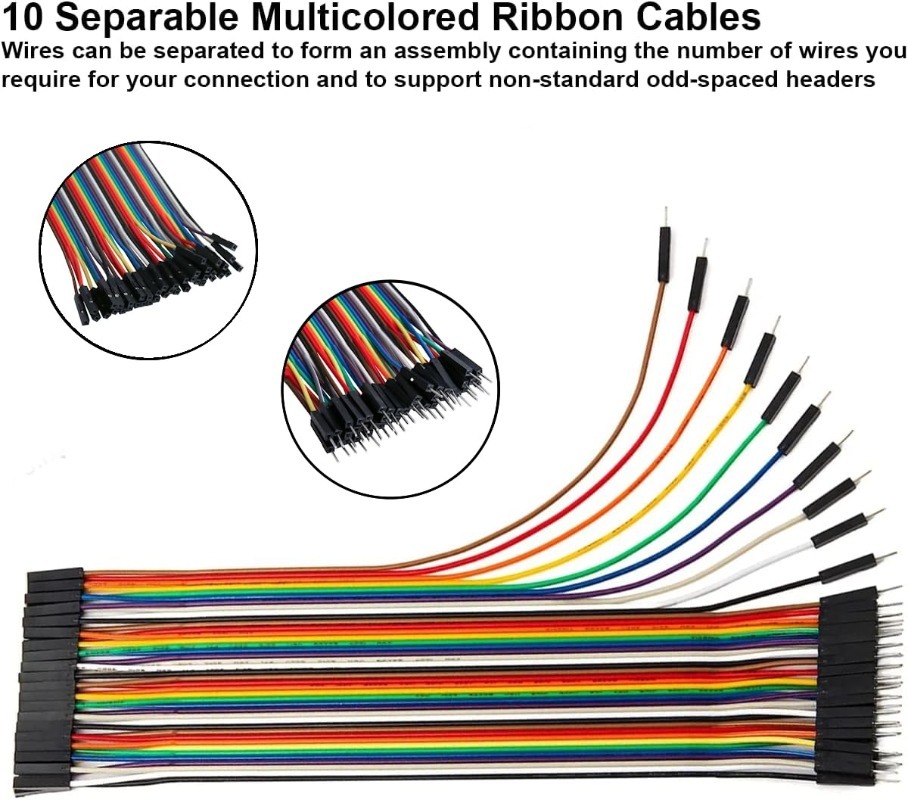 40핀 듀퐁 케이블 리본 점퍼 와이어 키트 16.5cm - Jumper Wire Kit 리뷰 및 가격
