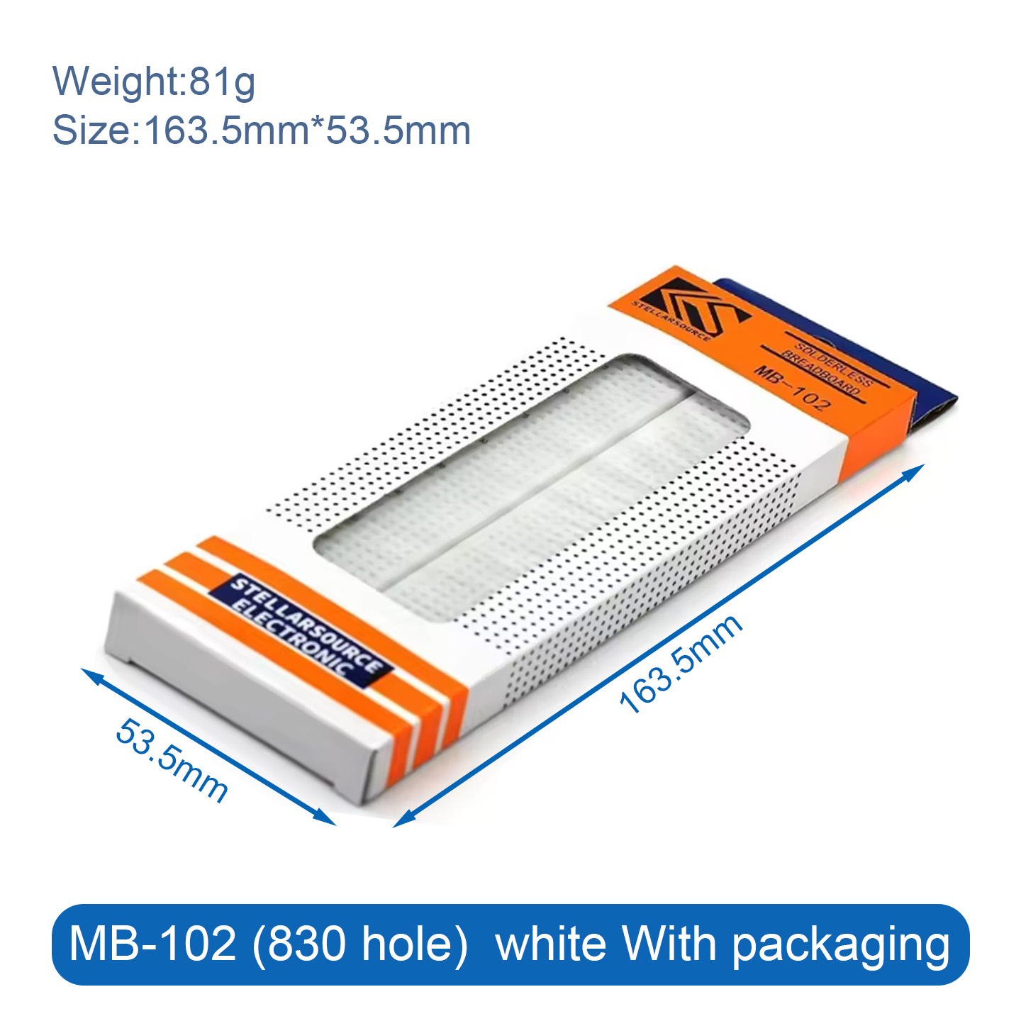 400 830 MB-102 포인트 브레드보드 무납땜 P - Breadboard 400 Point 리뷰 및 가격