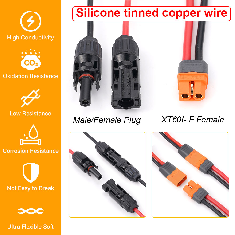 1/2/3/6M XT60 12AWG XT60i-F 여성 - Ipex Connector 리뷰 및 가격