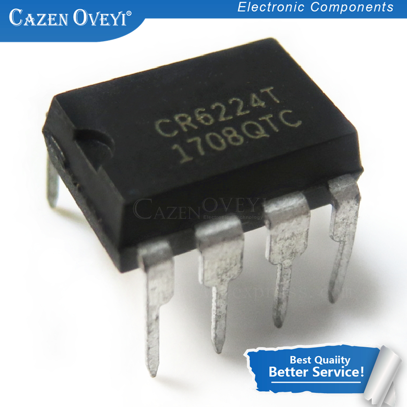 10 개/몫 CR6224T CR6224 DIP-8 재고 - Perfboard 리뷰 및 가격
