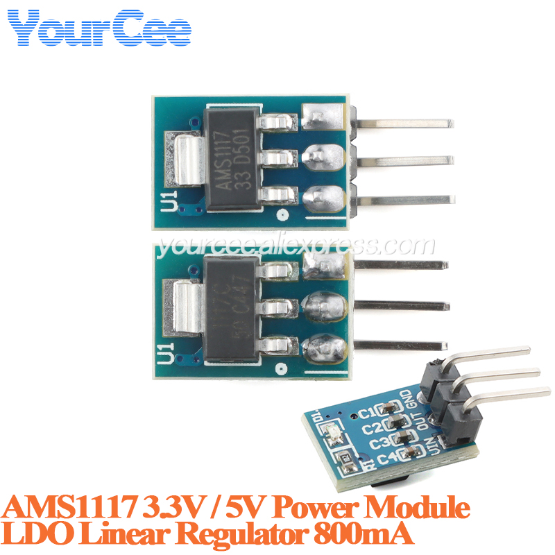 20pcs/1pc AMS1117 3.3V 5V 전원 공 - Ams1117 Module 리뷰 및 가격