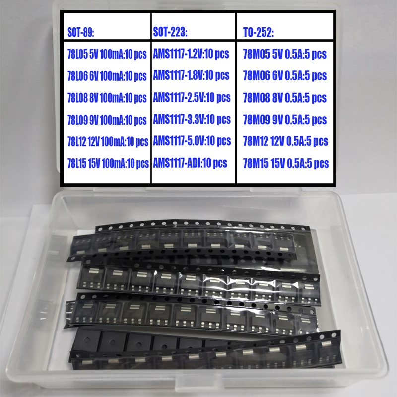 SMD 전압 조정기 모음 SOT89 SOT223 TO2 - Ams1117 Module 리뷰 및 가격