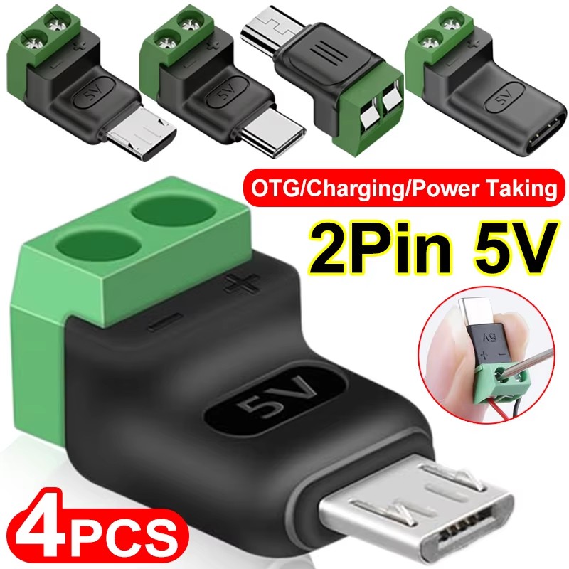 1-4Pcs 5V 압착 단자 블록 녹색 데이터 전송 충 - Screw Terminal Block 리뷰 및 가격
