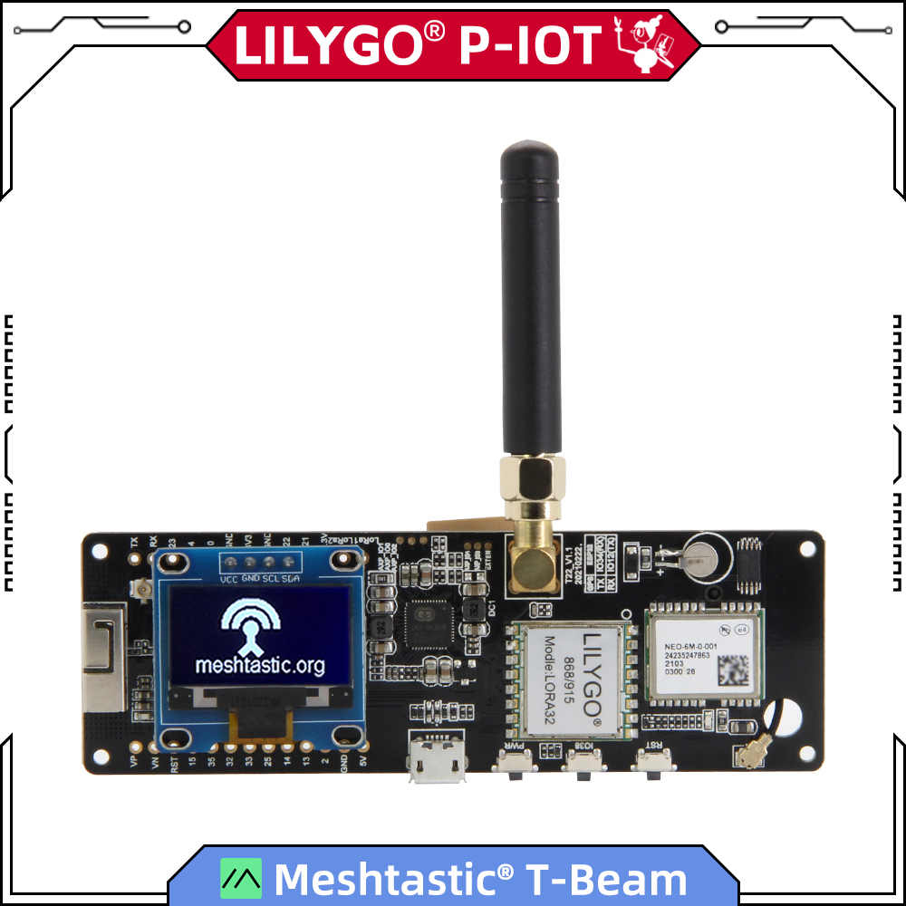 LILYGO® TTGO Meshtastic T-Beam - Esp32 Battery Holder Lipo 리뷰 및 가격