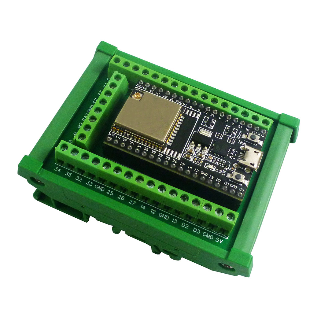 ESP32 DIN 레일 마운트 스크류 터미널 블록 어댑 - Screw Terminal Block 리뷰 및 가격