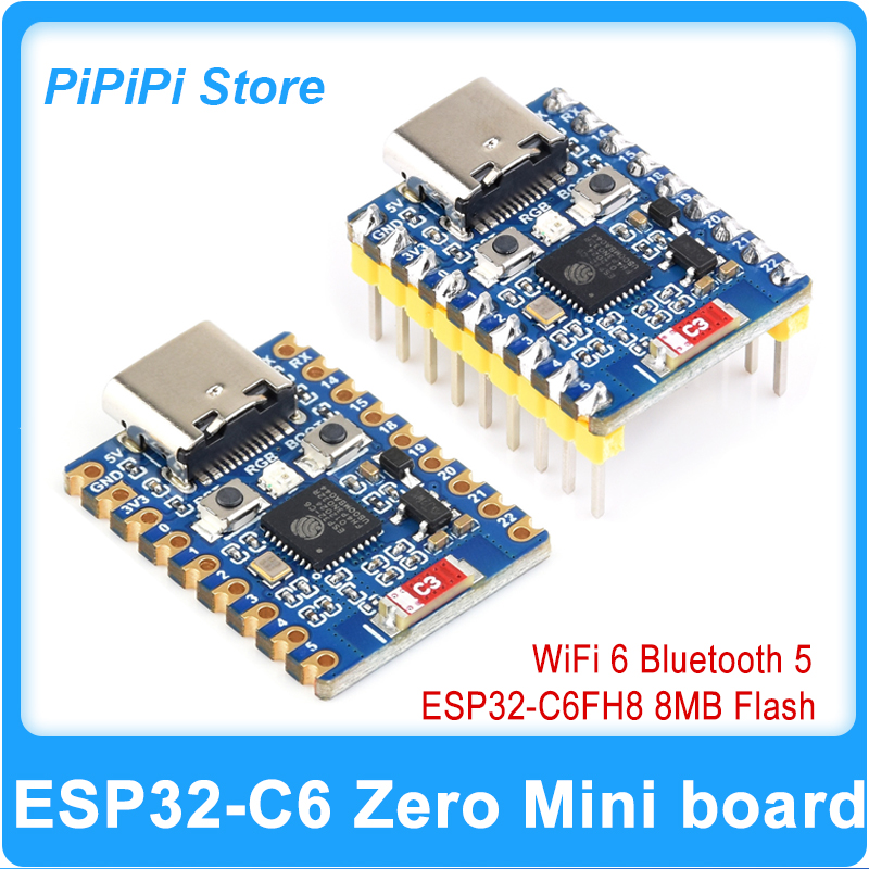 ESP32-C6FH8 기반 ESP32-C6 제로 슈퍼  - Antenna 2.4Ghz 리뷰 및 가격