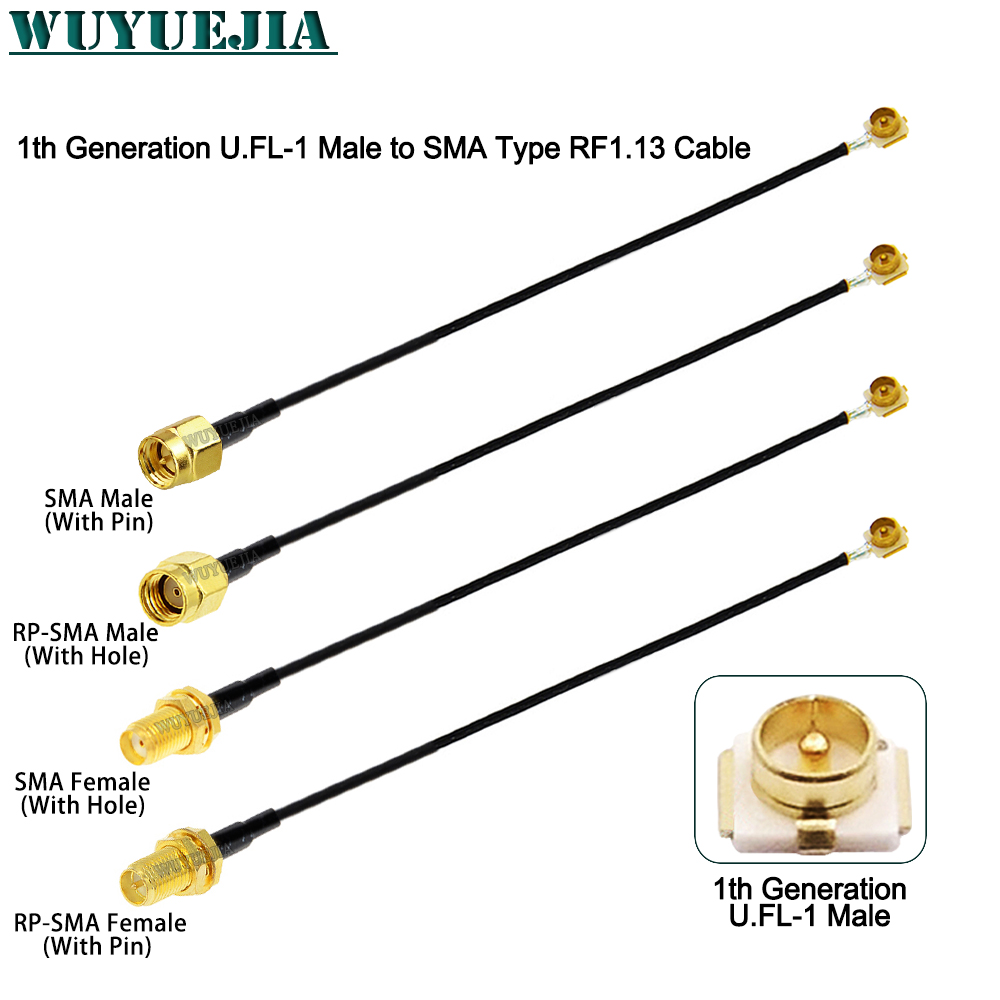 2개 SMA to U.F.L1 라인 RP-SMA/SMA - Ipex Connector 리뷰 및 가격