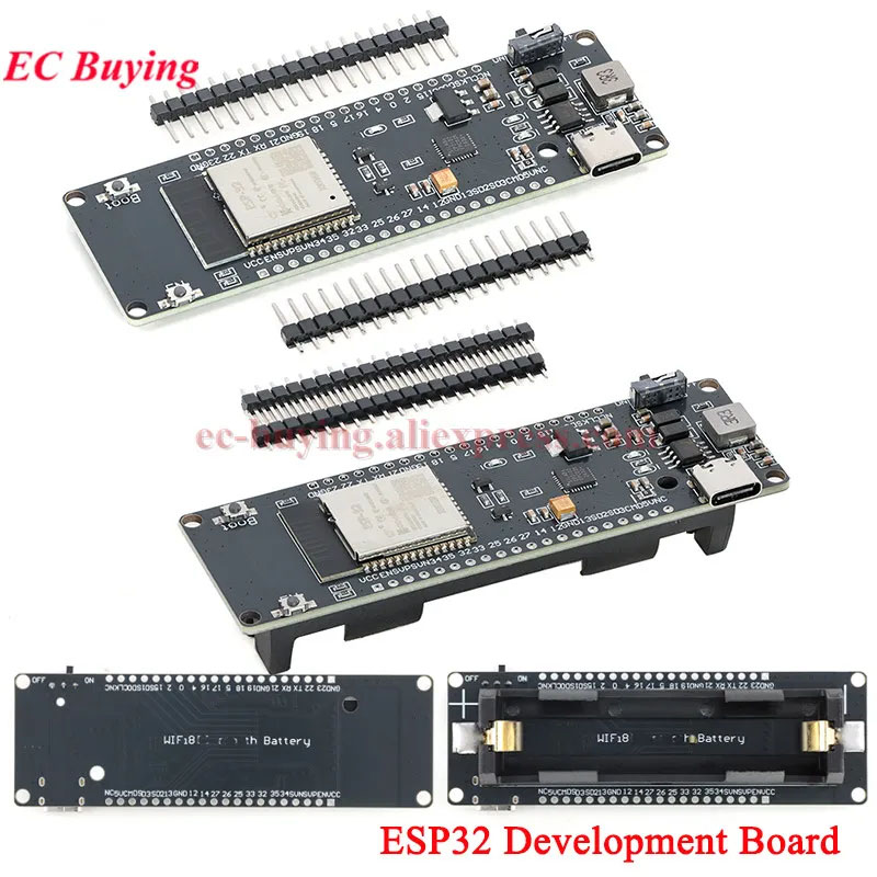 WiFi Ble 블루투스 호환 18650 배터리 홀더가 - Esp32 Battery Holder Lipo 리뷰 및 가격