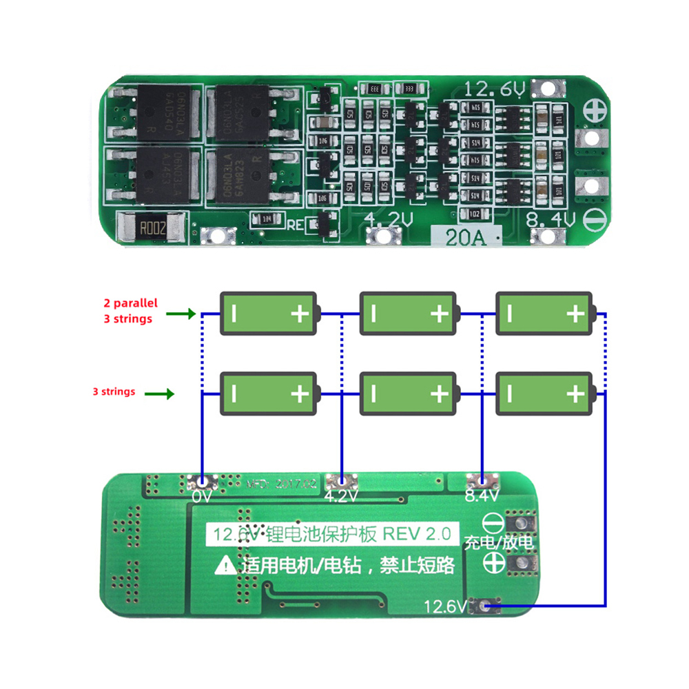 3S 20A 리튬 이온 리튬 배터리 18650 충전기  - Li Ion Charger Module 리뷰 및 가격