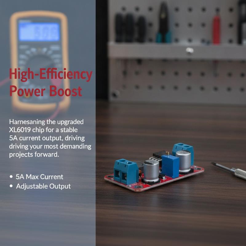 1Pcs XL6019 DC-DC 부스트 전원 공급 장치 - Boost Converter 리뷰 및 가격