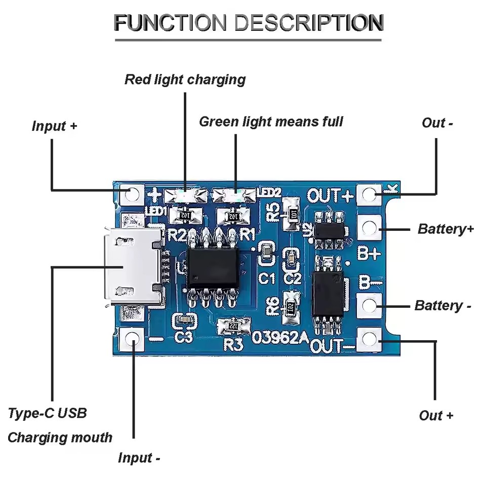 1-20Pcs Type-C/마이크로/미니 USB 5V  - Li Ion Charger Module 리뷰 및 가격