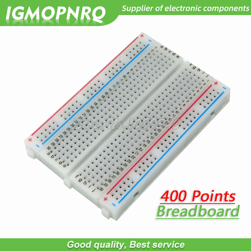 400 포인트 무납땜 빵 보드 브레드보드 PCB 테스트 - Breadboard 400 Point 리뷰 및 가격