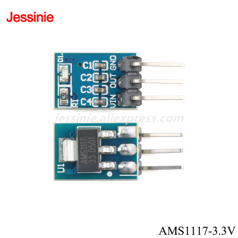 10Pcs/1pc AMS1117 3.3V 5V 전원 모 - Ams1117 Module 리뷰 및 가격