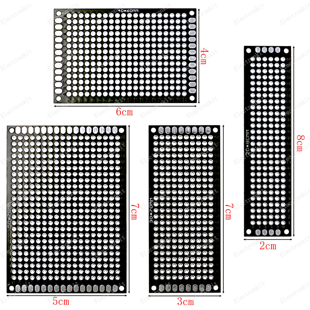 20 개/몫 PCB 프로토 타입 보드 회로 Protob - Perfboard 리뷰 및 가격