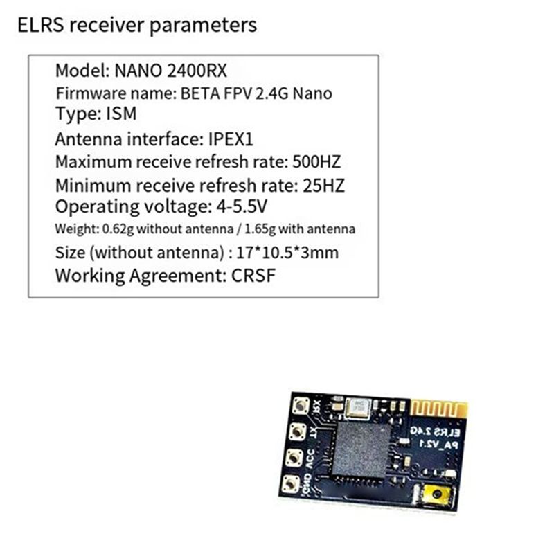 CYGJ-10PCS ELRS 2.4Ghz 수신기 나노  - Antenna 2.4Ghz 리뷰 및 가격