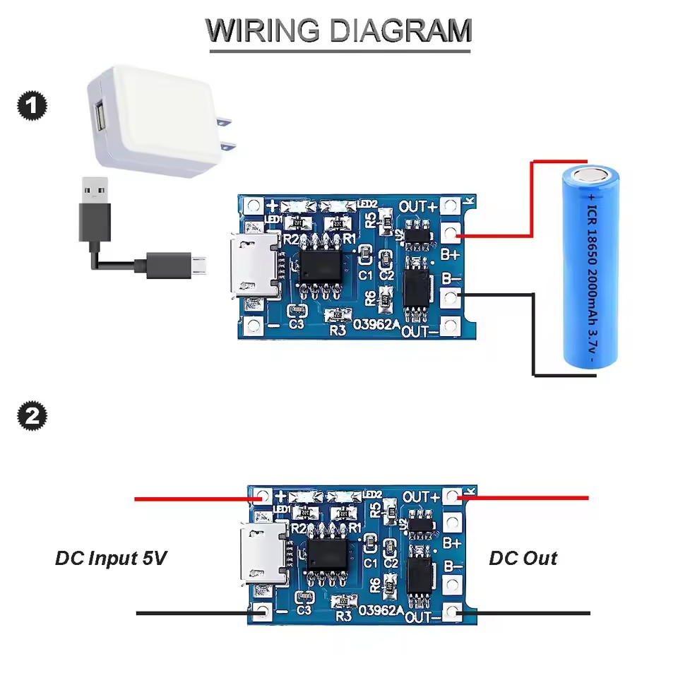 USB Type-C TP4056 충전 모듈, 5V 1A - Micro Usb Cable 리뷰 및 가격