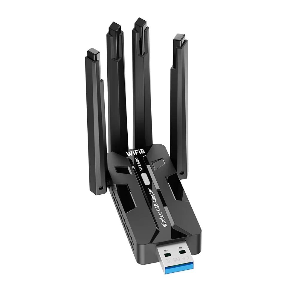 WiFi 6 USB 어댑터 1800Mbps 듀얼 밴드  - Antenna 2.4Ghz 리뷰 및 가격