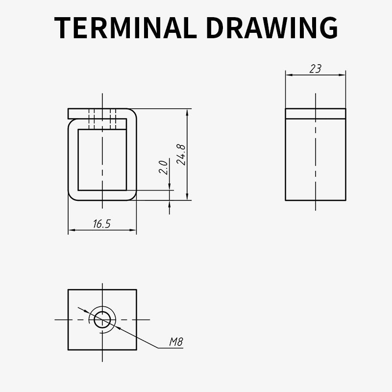 2pcs AC 접촉기 배선 프레임 16.5*24.8*2 - Screw Terminal Block 리뷰 및 가격