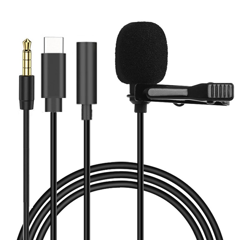 1.5m 미니 휴대용 라발리에 마이크 콘덴서 클립온 라 - Usb C Cable 리뷰 및 가격